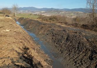 Manutenzione ordinaria fosso della Traversa in Comune di Graffignano (VT)