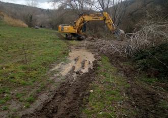 Ripristino scogliera sul Torrente Vezza in Comune di Bomarzo
