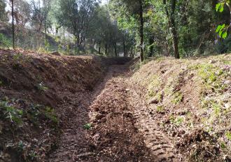 Fosso Porcianese in Comune di Lugnano in Teverina