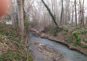 Lavori sul Torrente Rigo in Comune di Graffignano