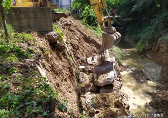 Lavori di Manutenzione sul Fosso Sambuco in Comune di Avigliano Umbro
