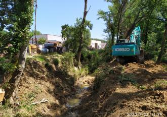 Lavori di Manutenzione sul Fosso Sambuco in Comune di Avigliano Umbro