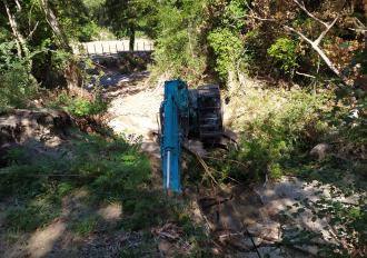 Lavori di manutenzione del Torrente Arnata in Comune di Todi