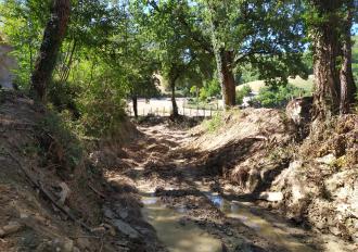 Lavori di manutenzione del Torrente Arnata in Comune di Todi