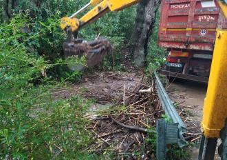 Fosso Rivo in Comune di Terni - Intervento urgente per ostruzione ponticello