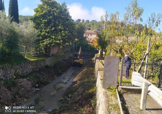 Lavori di Manutenzione sul fosso di Stroncone in Comune di Terni - tratto Via Antonelli/Via Ferrer