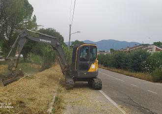 MANUTENZIONE FOSSO DI VALENZA IN COMUNE DI TERNI