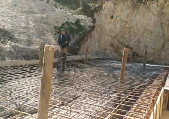 LAVORI SUL FOSSO LA SARGIOLA IN COMUNE DI POLINO