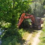 SPONDE DEL FIUME NERA - INIZIATA LA MANUTENZIONE