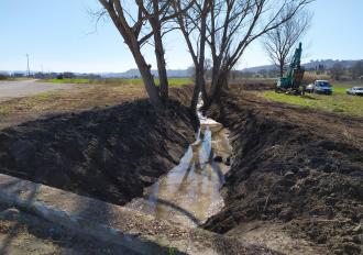 Manutenzione ordinaria fosso della Traversa in Comune di Graffignano (VT)