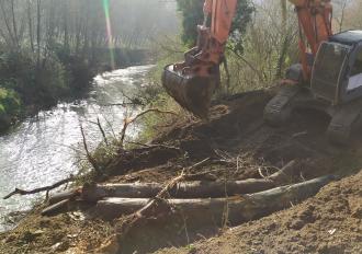 Manutenzione TORRENTE VEZZA in Comune di Bomarzo